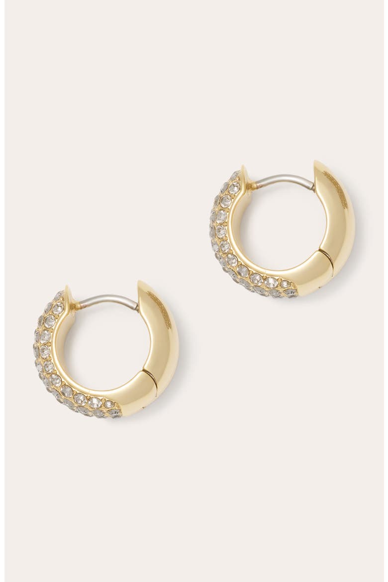 Khatia Huggie Hoop Earrings, Alternate, color, SILK/ GOLD