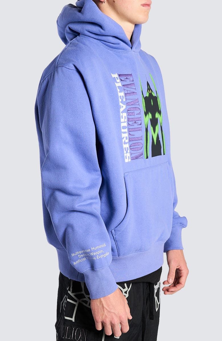PLEASURES x Neon Genesis Evangelion Hoodie, Alternate, color, 