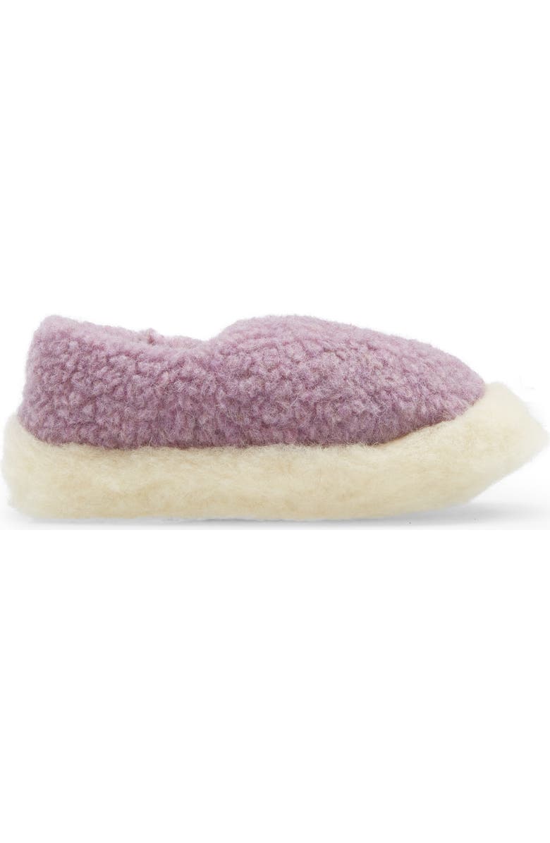 SHIP BY THE SEA Sheep by the Sea Siberian Unisex Wool Slipper, Alternate, color, Lilac