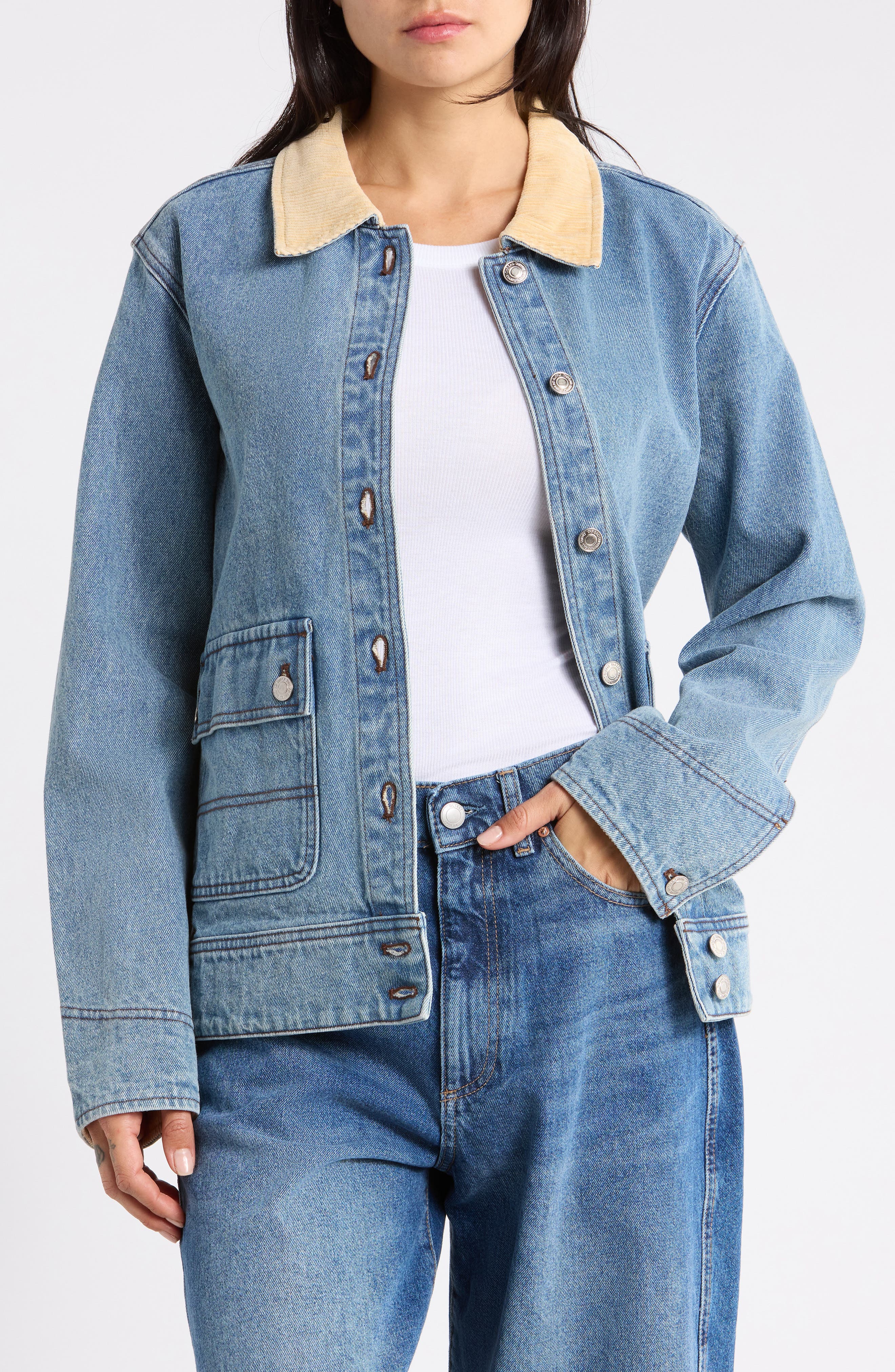 selected BLUE DENIM