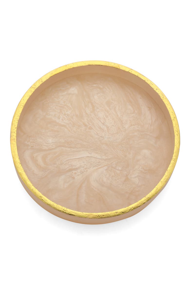 Resin Serving Tray, Main, color, IVORY