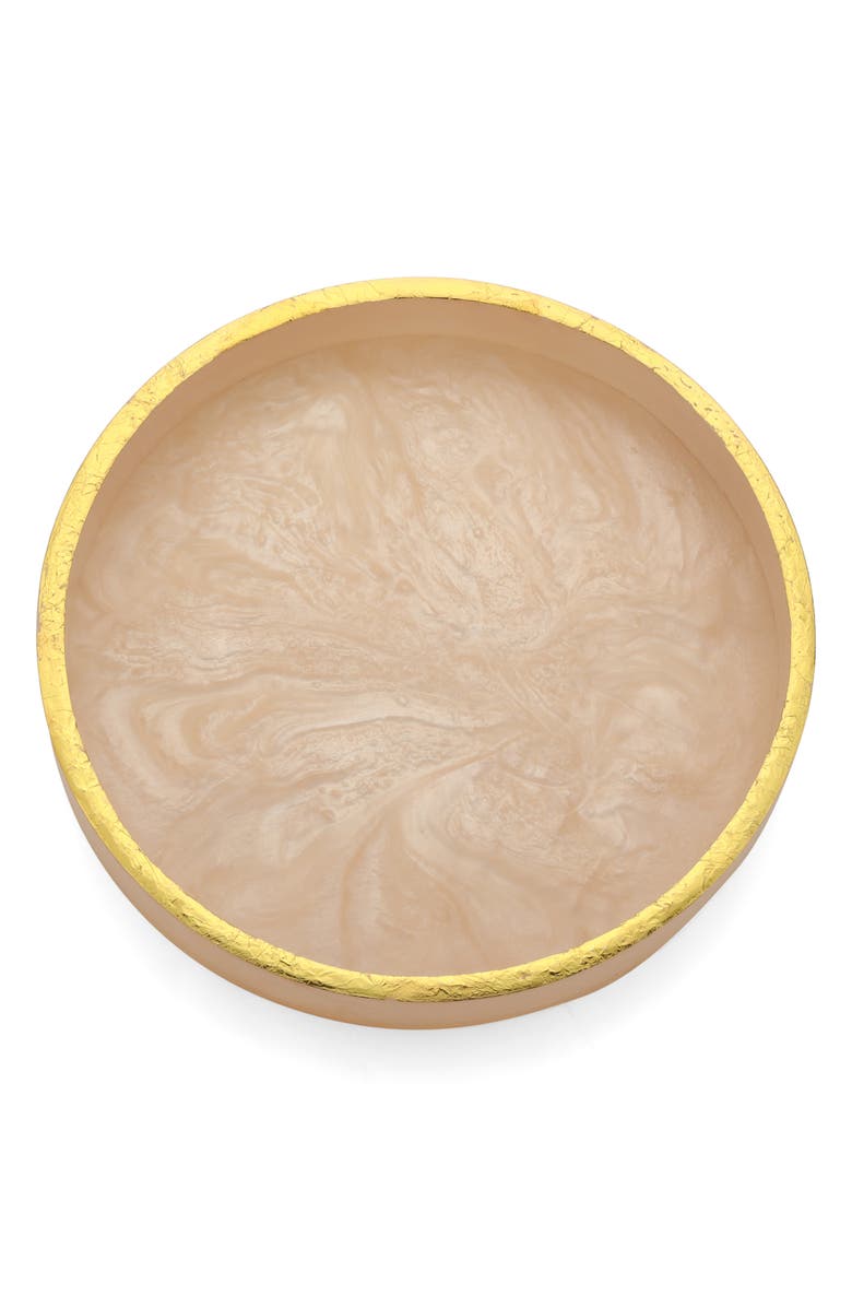 Tiramisu Resin Serving Tray, Main, color, Ivory