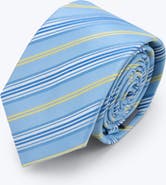 Knottery & Co Regency Striped Silk Jacquard Tie