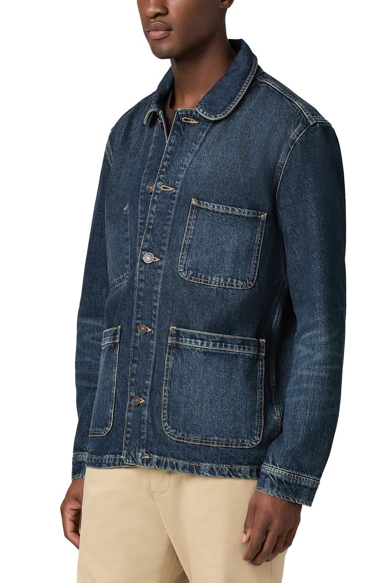 Trevino Denim Chore Jacket, Alternate, color, DESHLER