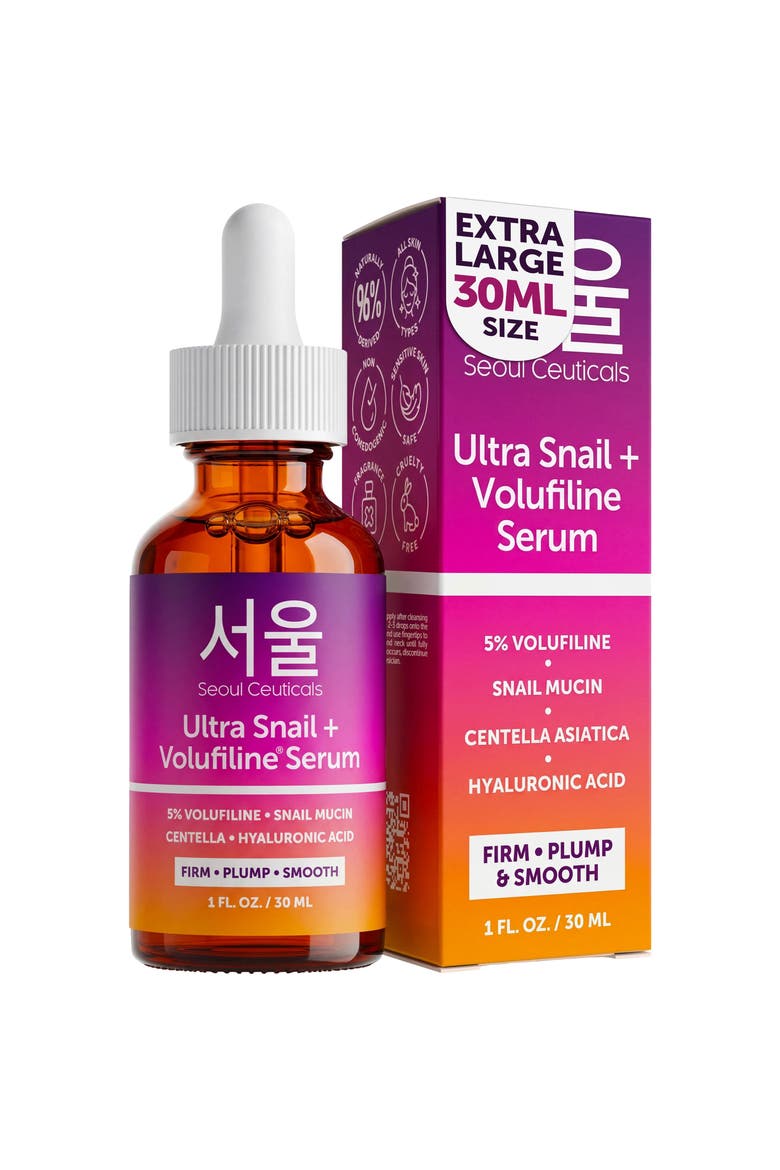 Korean Skincare Volufiline Snail Mucin Serum, Main, color, None