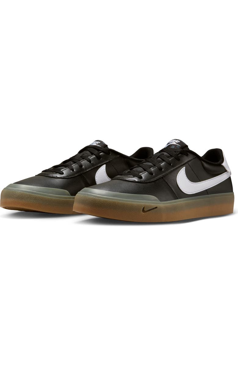 Nike Court Shot Low Top Sneaker, Main, color, Black/ White Gum
