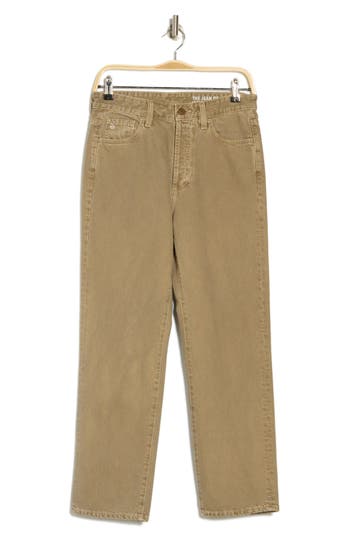 Ag Alexxis High Waist Straight Leg Jeans In Botanical Birch