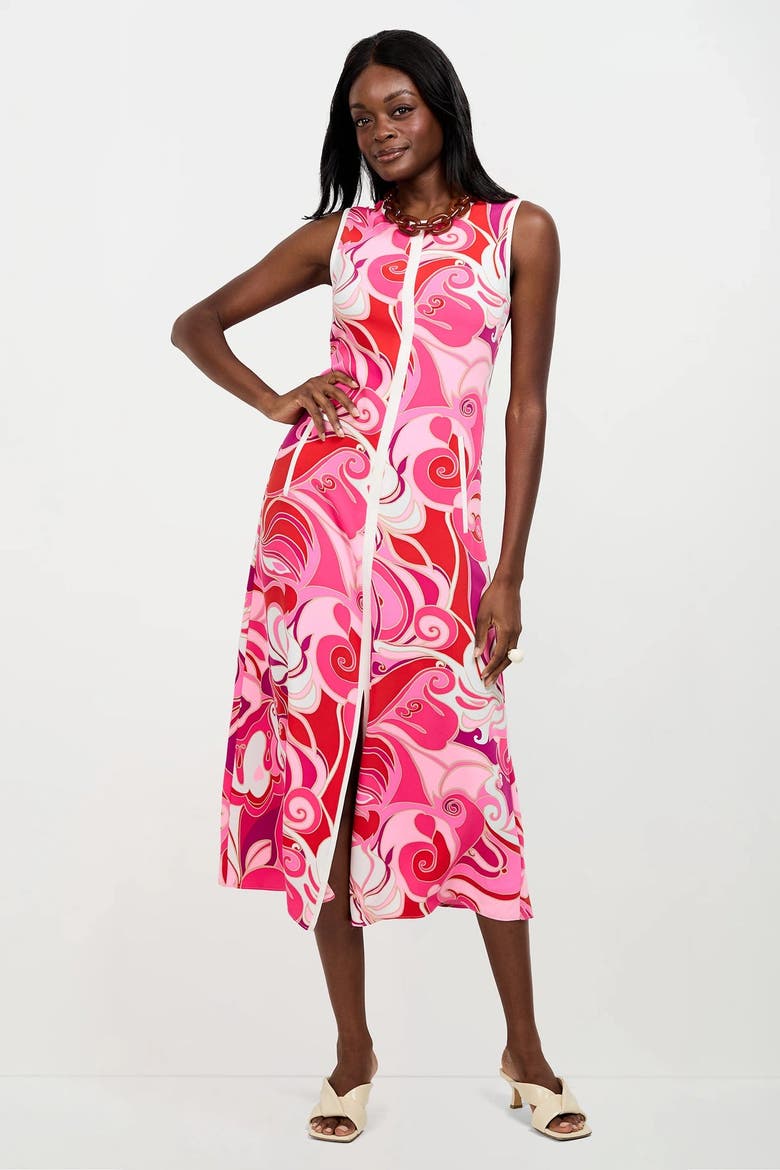 Magnifique Dress, Alternate, color, Darsena