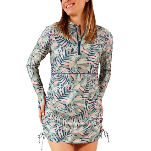 Convertible Swim Shirtdress