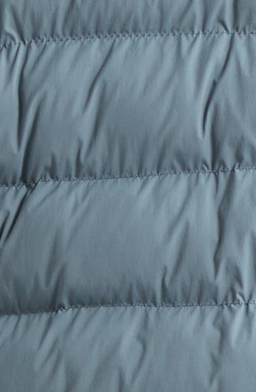 Herno Resort Travel Stretch Nylon Packable Hooded Jacket In Blue