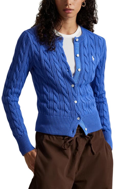 Cable Cotton Cardigan