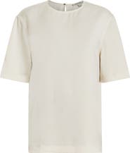 AllSaints Amelie Satin T-Shirt