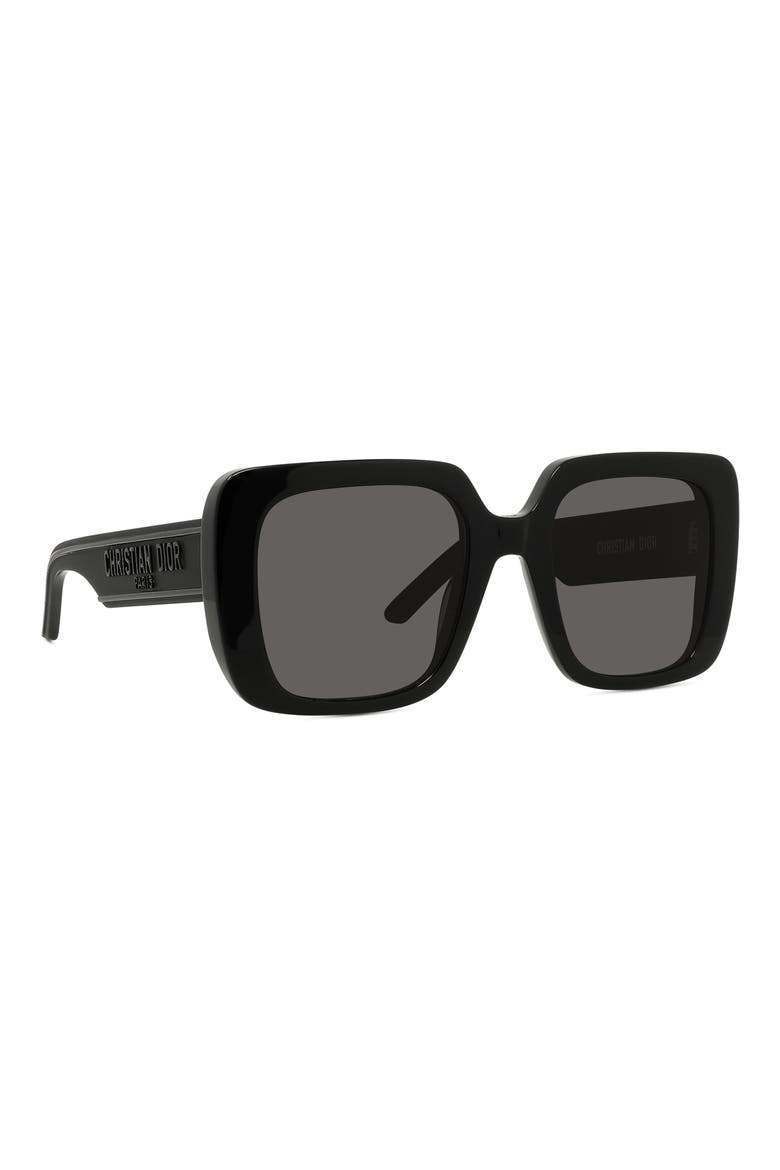 Wildior S3U 55mm Square Sunglasses, Alternate, color, BLACK/ GREY