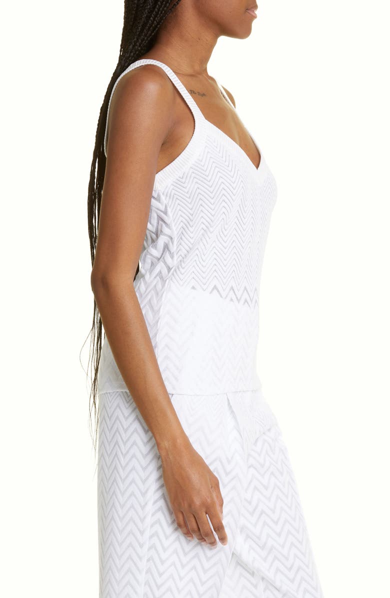 Missoni Dégradé Zigzag Knit Tank, Alternate, color, 