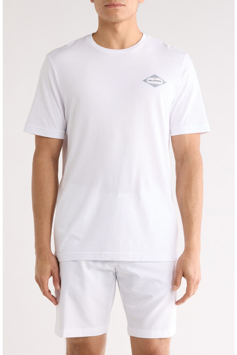 Ticketing Oklahoma Graphic T-Shirt, Main, color, WHITE