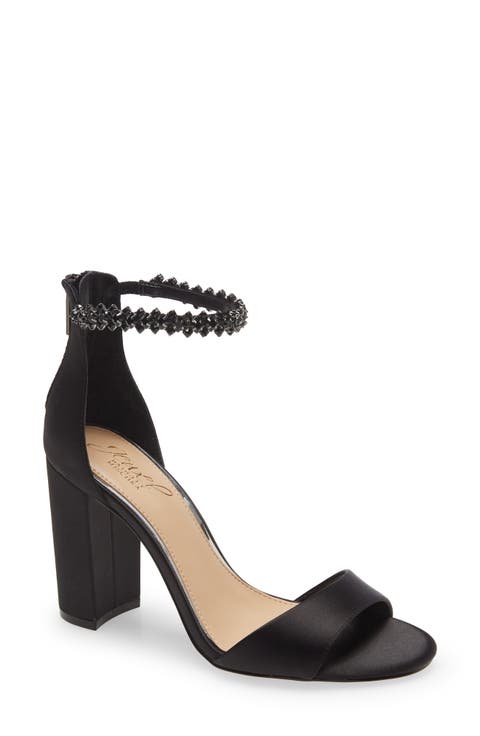 Badgley Mischka Collection Louise Ankle Strap Sandal (Women)