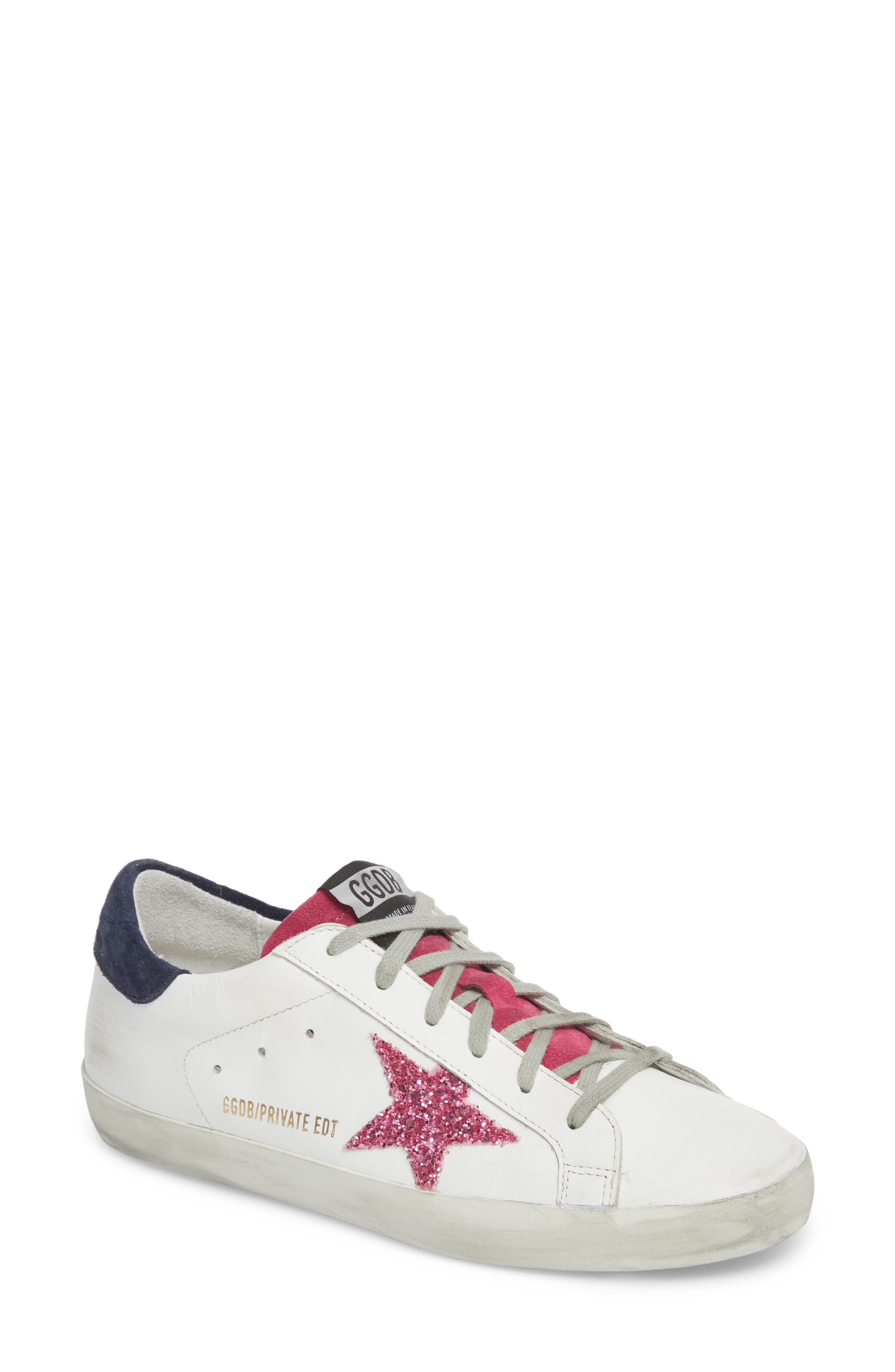 Golden Goose Superstar Low Top Sneaker, Main, color, 