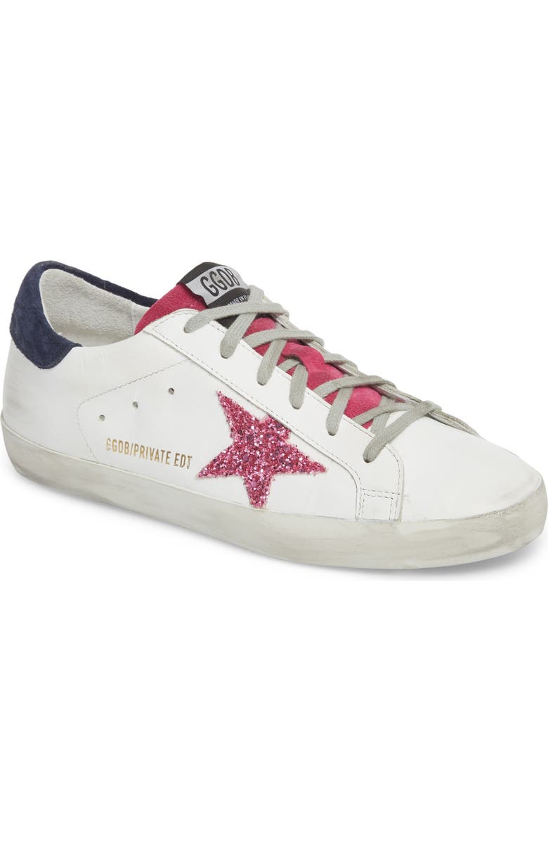 Golden Goose Superstar Low Top Sneaker, Main, color,