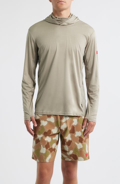 Sun Pro Long Sleeve Hooded MAX UPF Performance T-Shirt