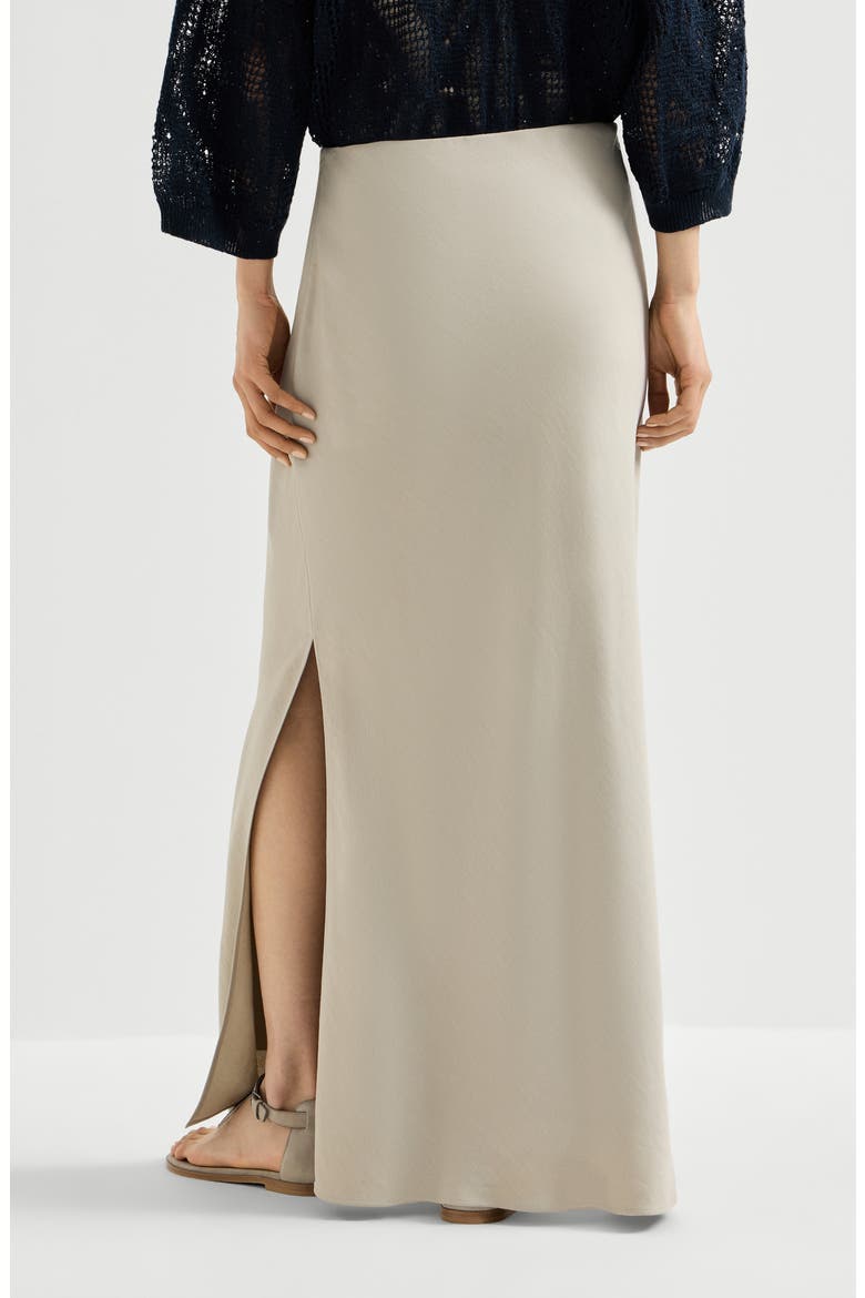Bias-cut skirt, Alternate, color, Buff