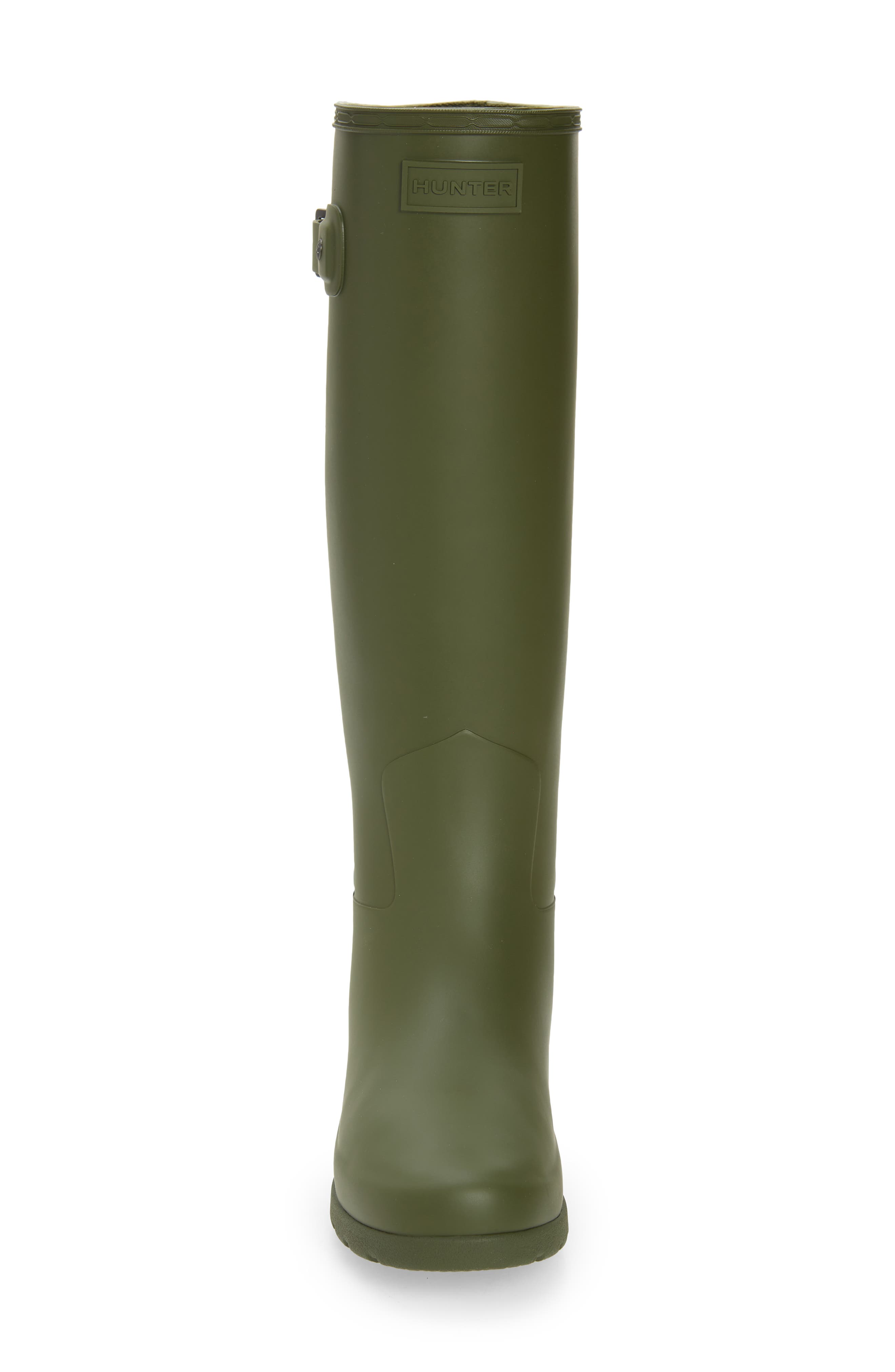 Original Refined Rain Boot, Alternate, color, ISMARKEN OLIVE