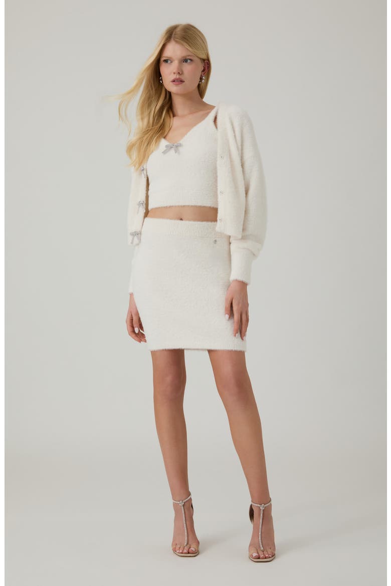 Kara Fuzzy Miniskirt, Alternate, color, G012-OPEN