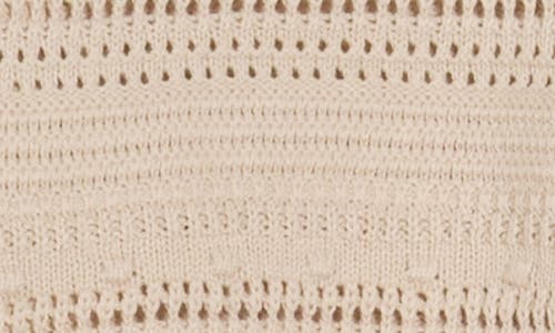 Design History Short Sleeve Bobble Stitch Pullover In Dove