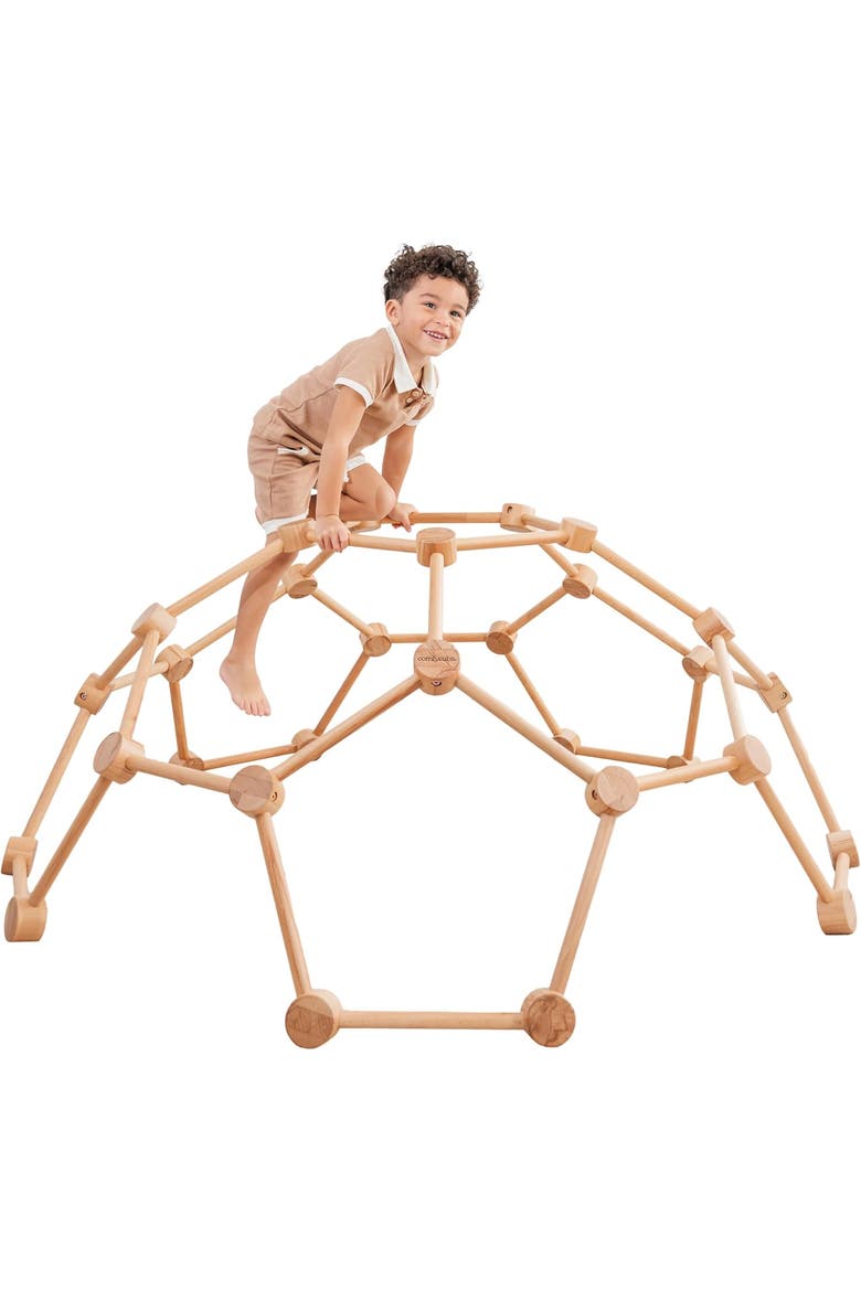 Wooden Climber for Kids, Main, color, Natural Wood
