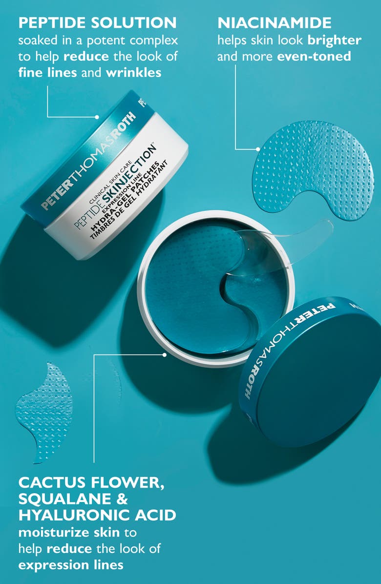Peter Thomas Roth Peptide Skinjection<sup>™</sup> Expression Line Hydra-Gel Patches, Alternate, color, 