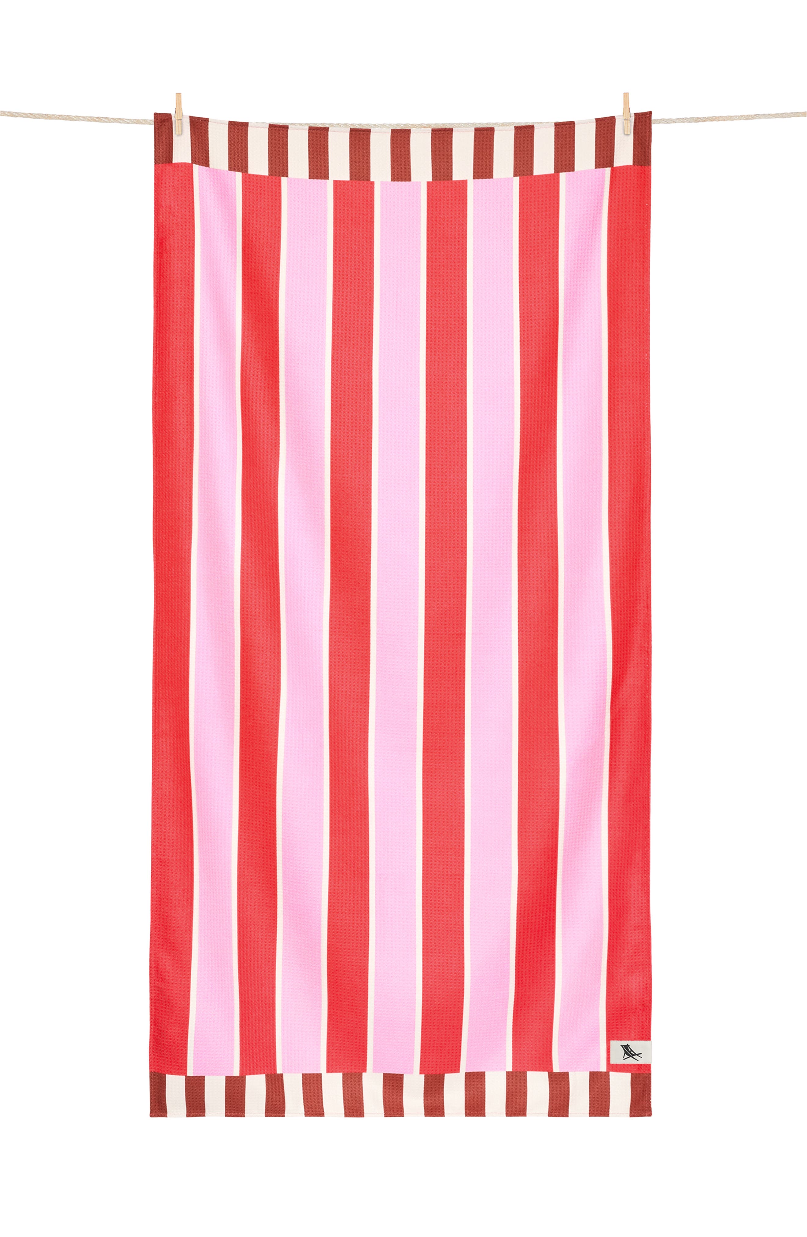 Dock & Bay Home Towel In Red