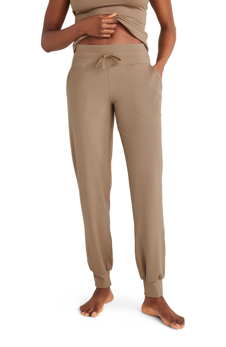 Haven Well Within Balance Drawstring Joggers, Main, color, Sugar Chestnut
