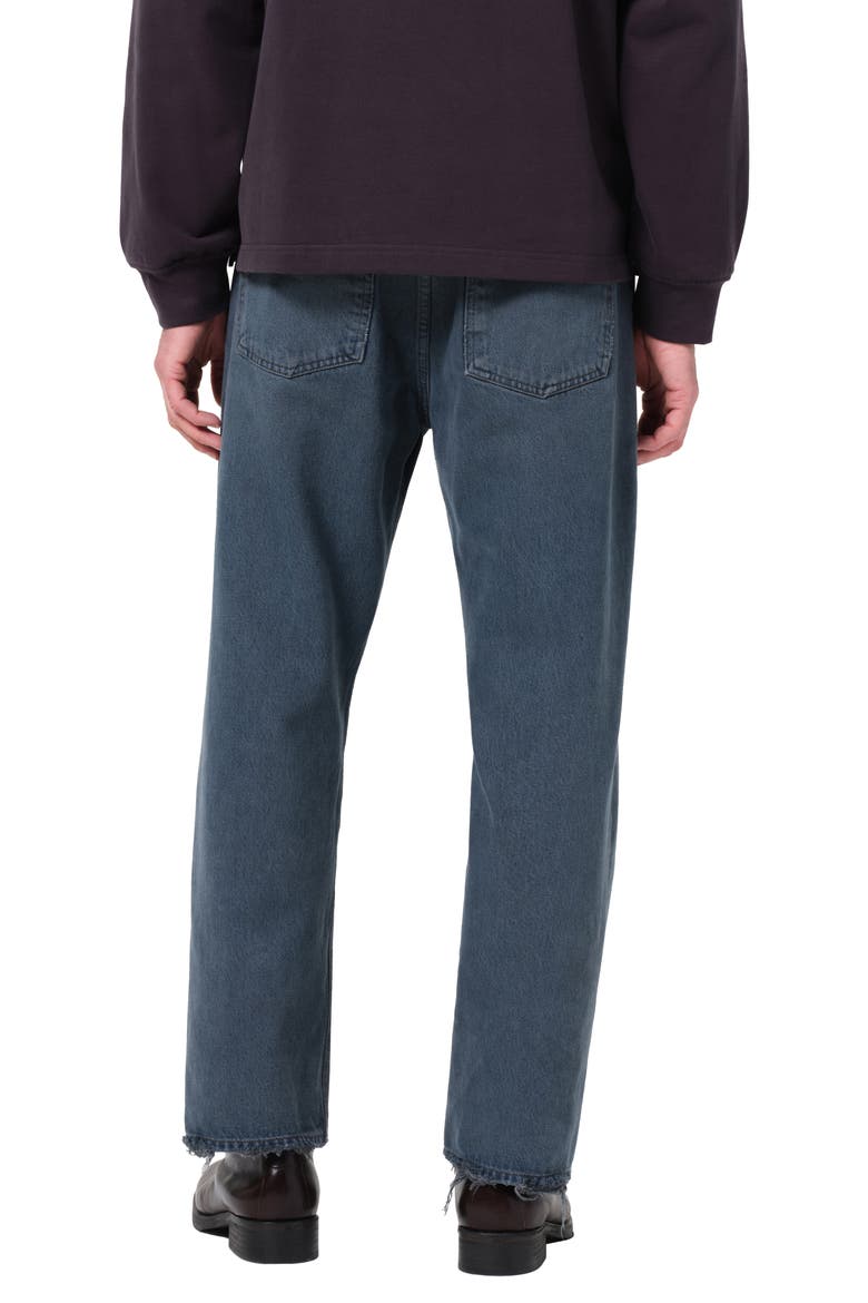 '90s Mid Rise Relaxed Straight Leg Jeans, Alternate, color, PRISM BLUE INDIGO