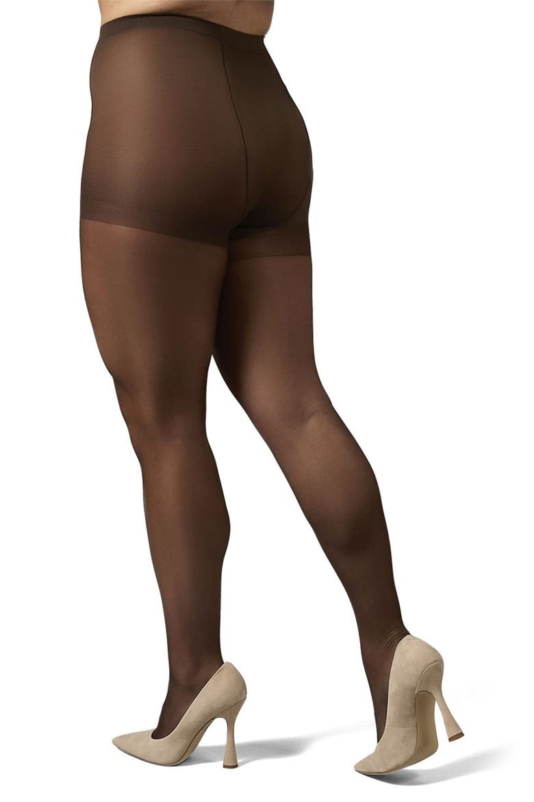 2-Pack Satin Sheer Tights, Alternate, color, COFFEE