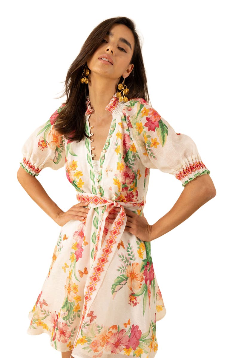 Hale Bob Alaiya Organza Dress, Alternate, color, 