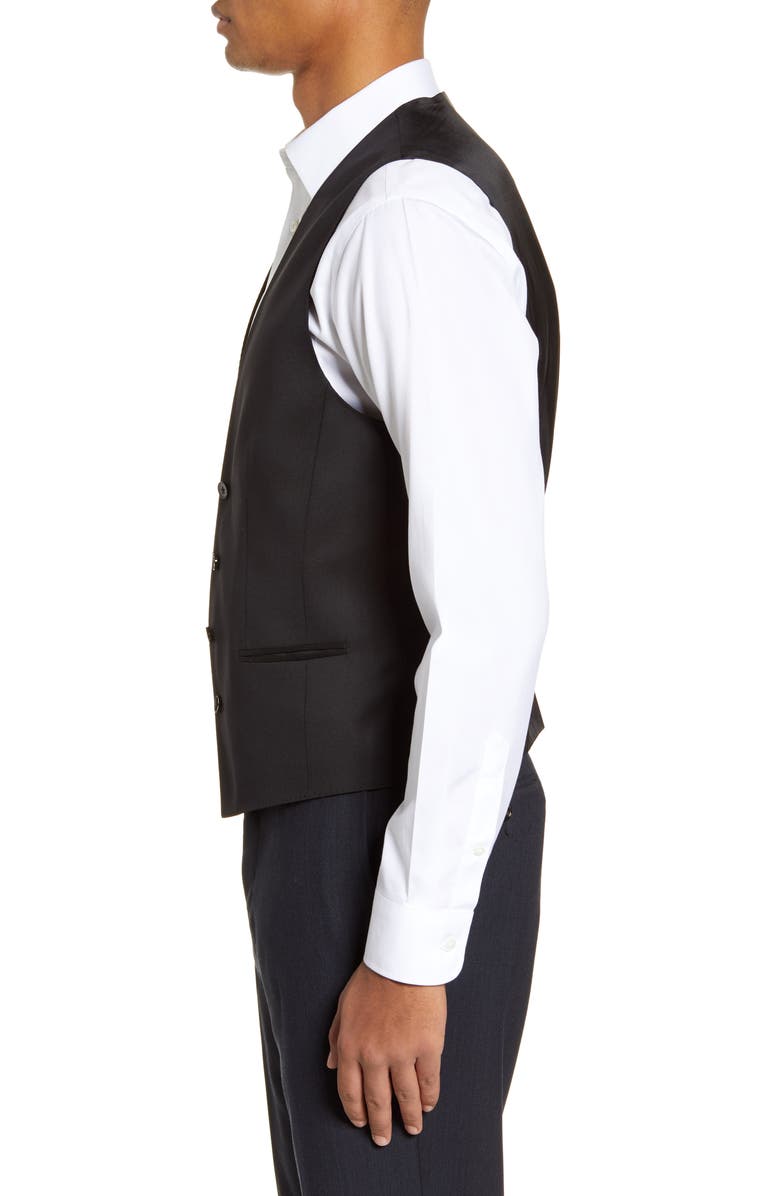 BOSS Huge/Weste Solid Wool Vest, Alternate, color, 