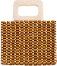 LSPACE Chiado Wooden Bead Bag