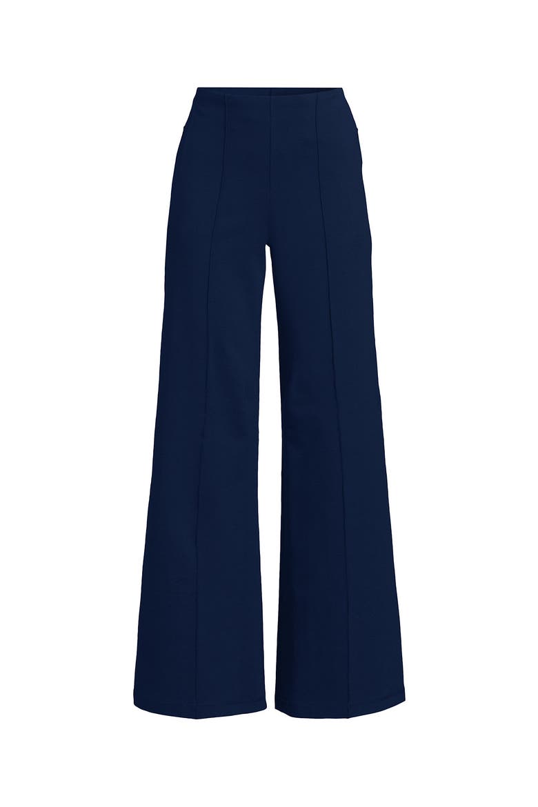Starfish High Rise Palazzo Pants, Alternate, color, Deep Sea Navy