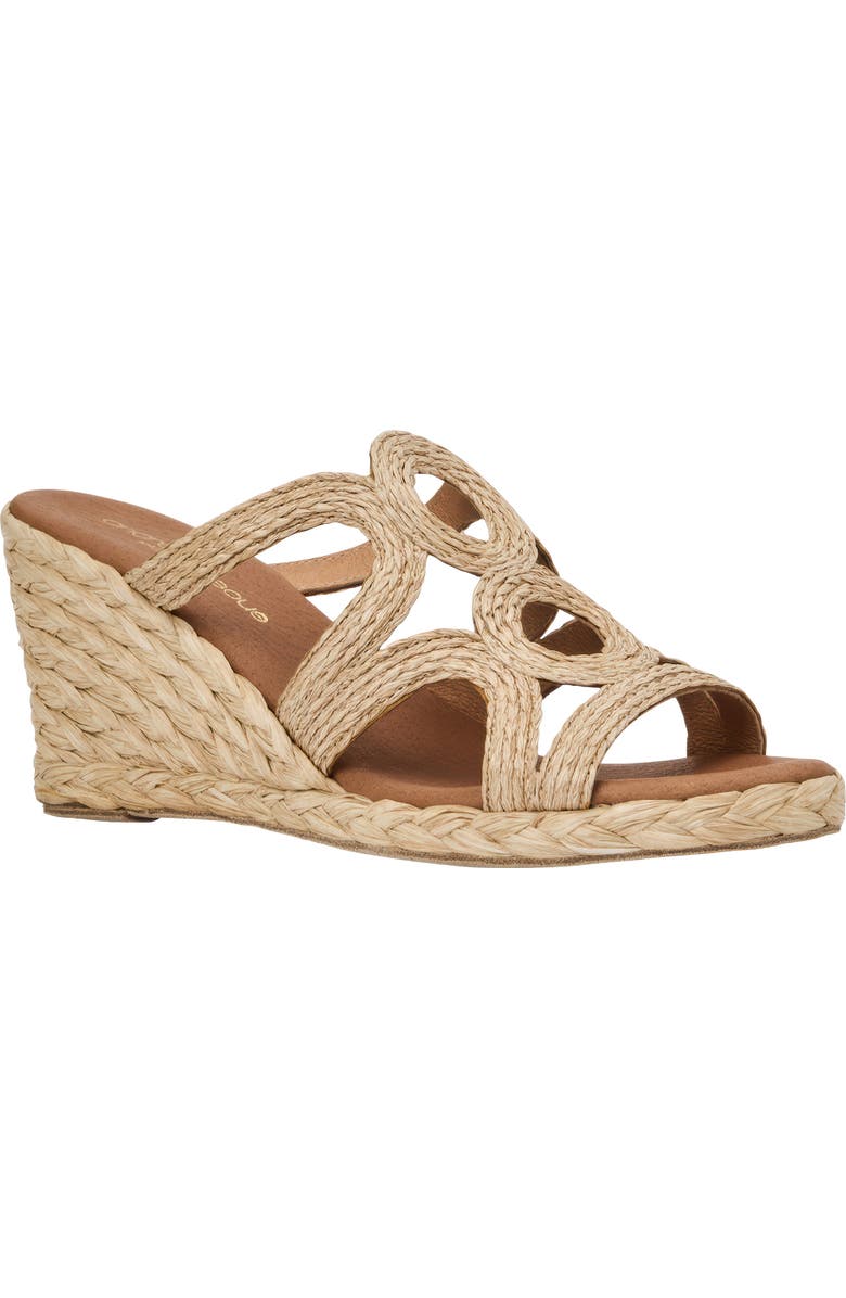 André Assous Neena Espadrille Wedge Sandal, Main, color,
