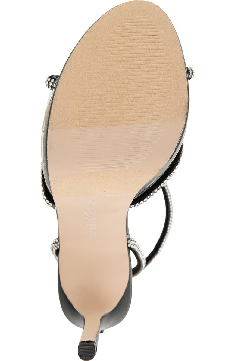 Christian Siriano Nicola Ankle Strap Platform Sandal, Alternate, color, Clear/ Black