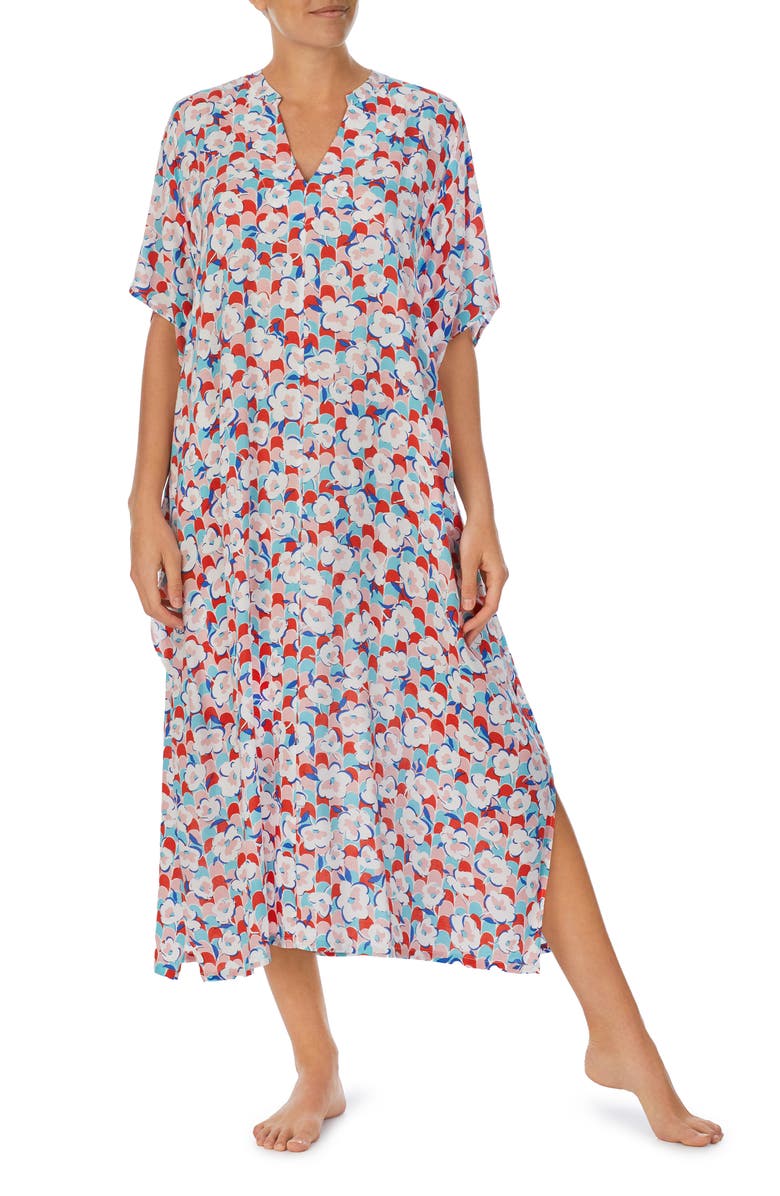 Kate Spade New York print caftan, Main, color,