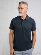 Weird Fish Powell Textured Polo Shirt