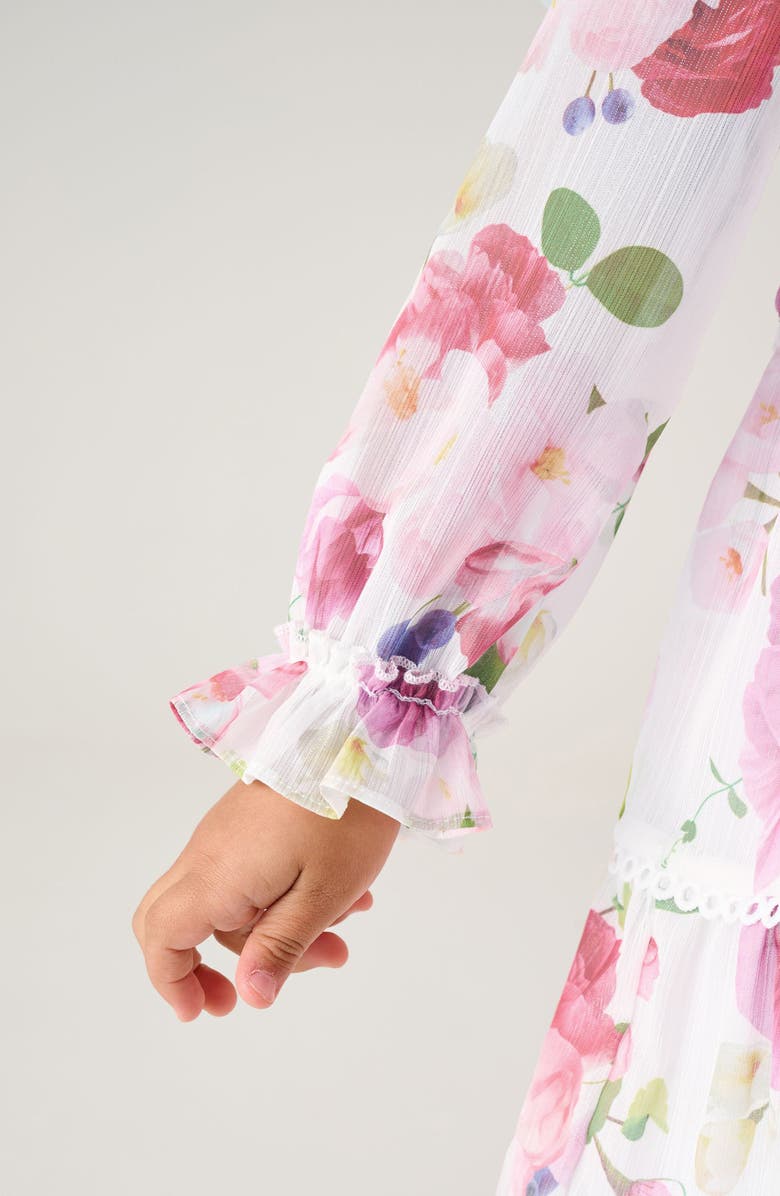 Baker by Ted Baker Floral Chiffon Dress, Alternate, color, 
