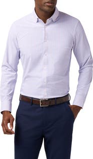 Mizzen+Main Leeward Trim Fit Button-Up Shirt