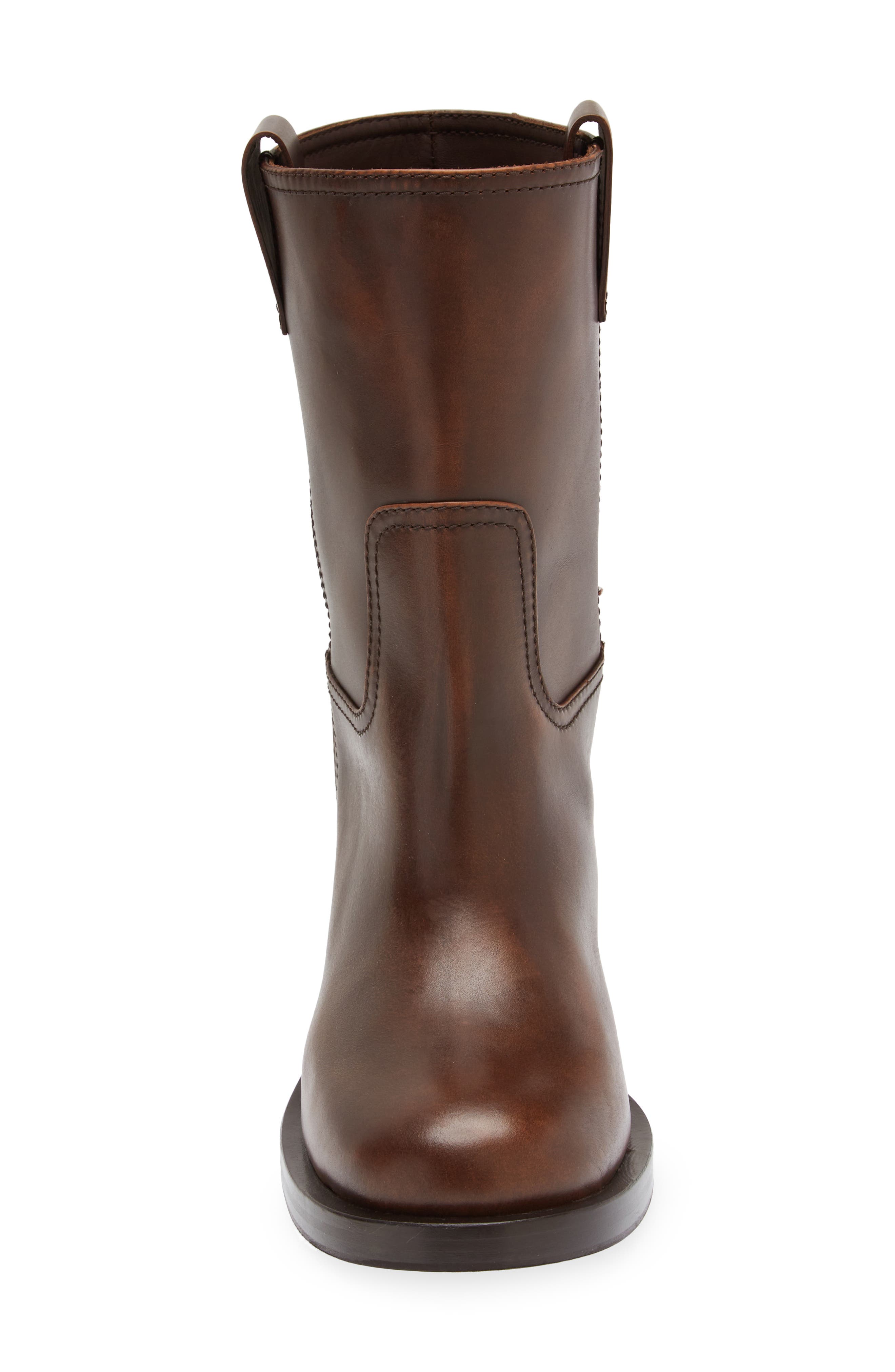 Miu Miu Block Heel Bootie, Alternate, color, 