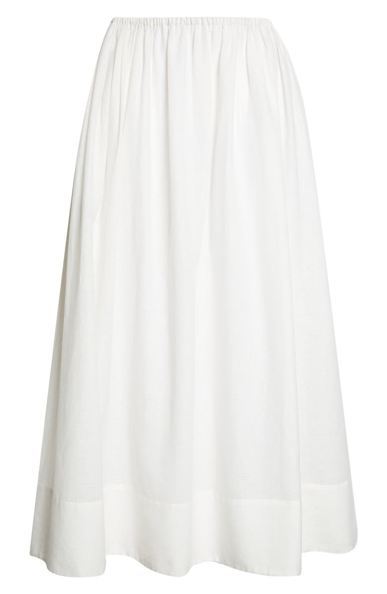 Toccin Imogen Linen & Cotton Skirt, Alternate, color, 