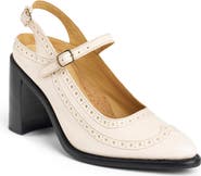 THE OFFICE OF US Mrs. Russel Leather Slingback Mary Jane Pump