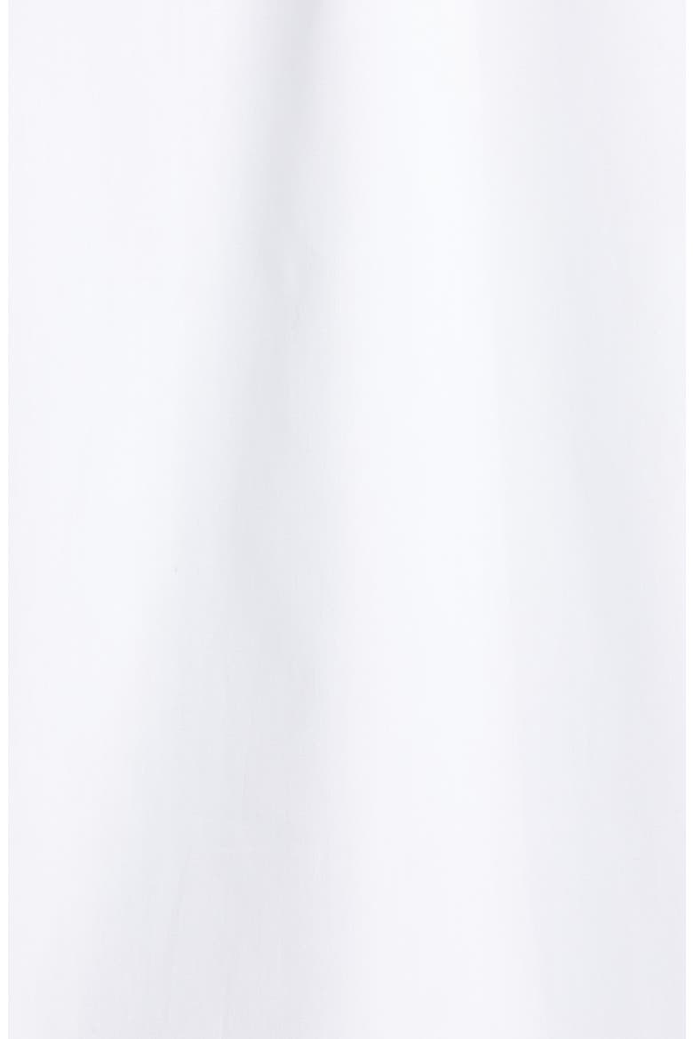 Bow Cotton Broadcloth Button-Up Shirt, Alternate, color, WHITE