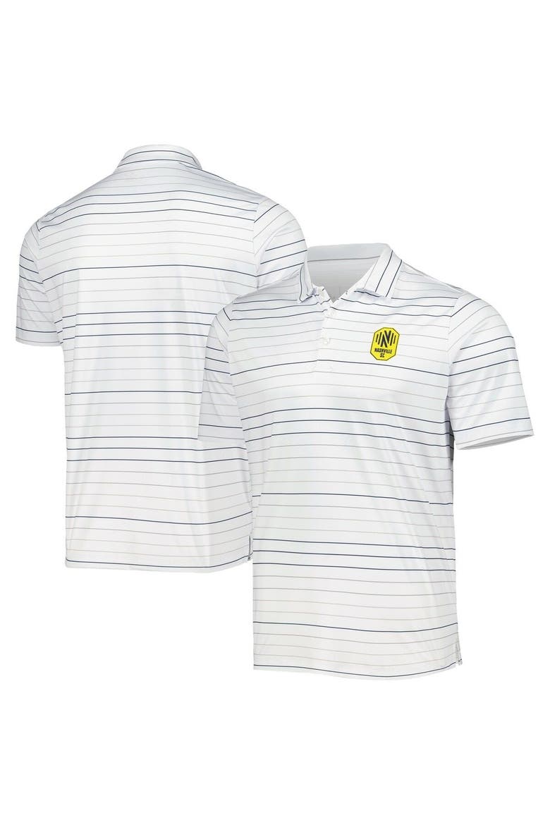 Men's Antigua  White Nashville SC Ryder Polo, Main, color, White