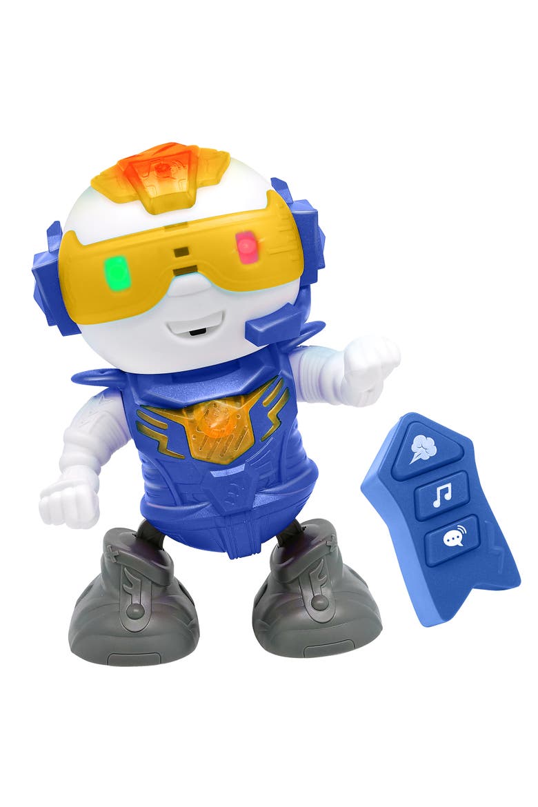 ChatiBot, Blue, The Farting Talk Back Dancing Robot, Infa Red Remote, Alternate, color, Multicolored