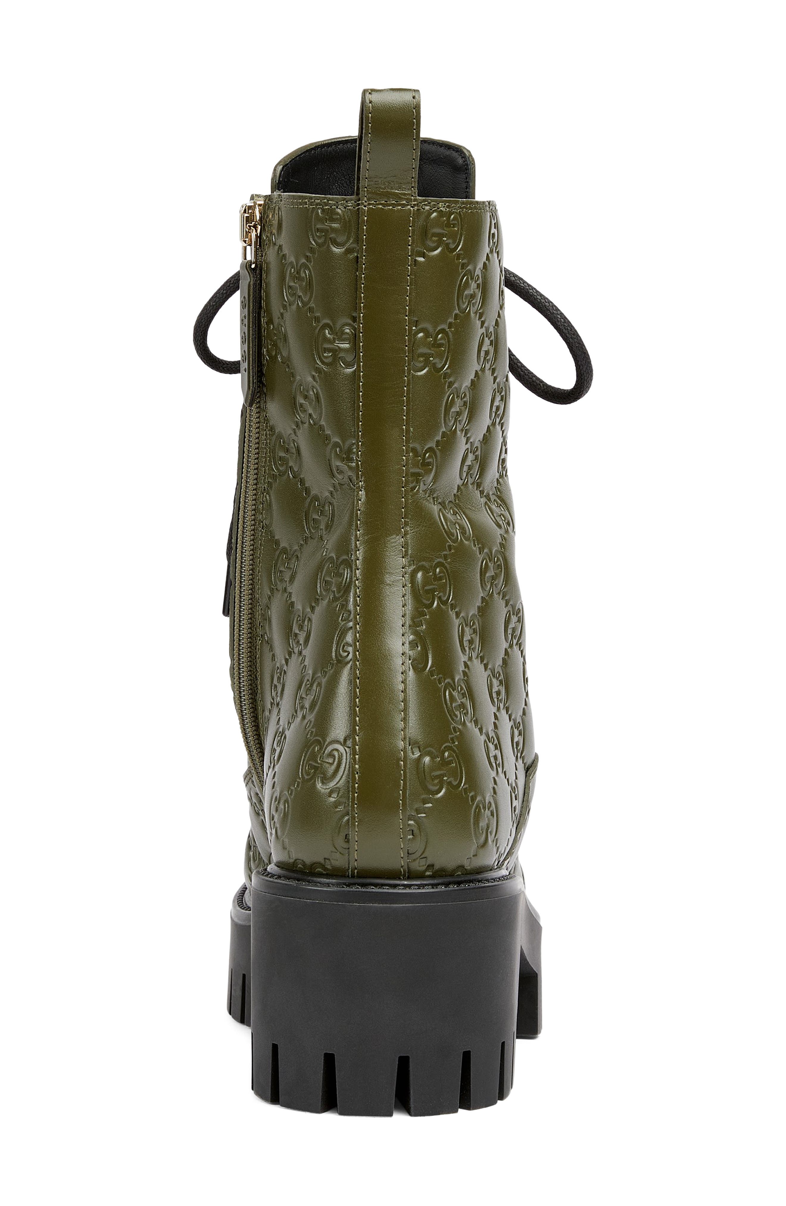 Gucci GG Bootie, Alternate, color, 307 Dark Green